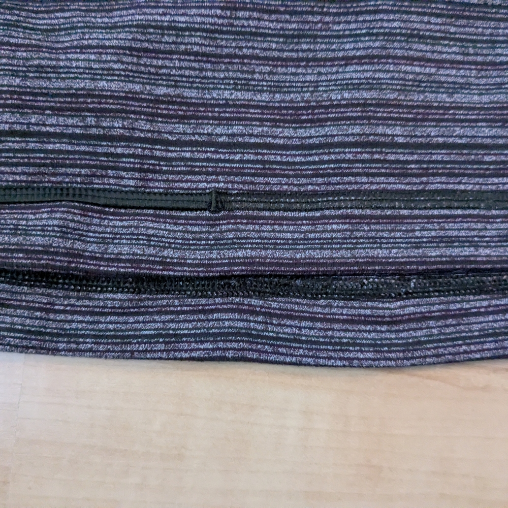 Medium Lululemon Striped Quarter-Zip - Picture 7 of 13